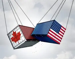 American tariffs on Canadian franchises