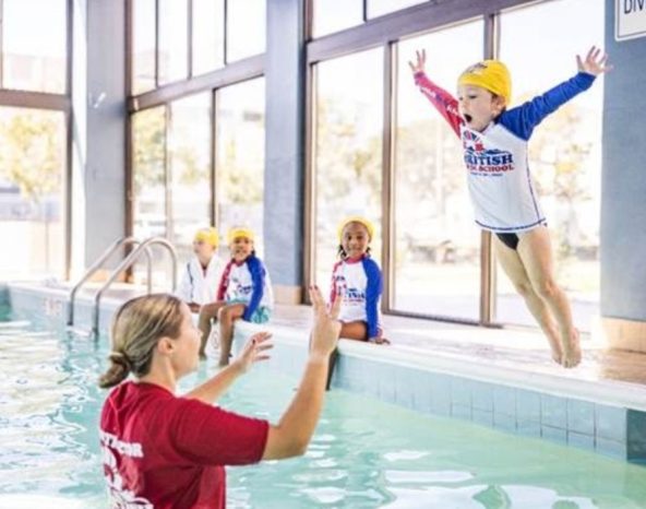 Back to school, back to the pool: British swim school encourages families to "jump on in" and continue swim lessons year-round