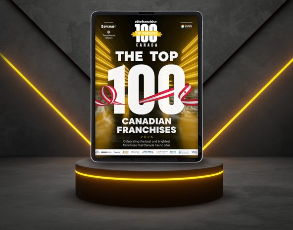 3D render cement podium with yellow neon light.